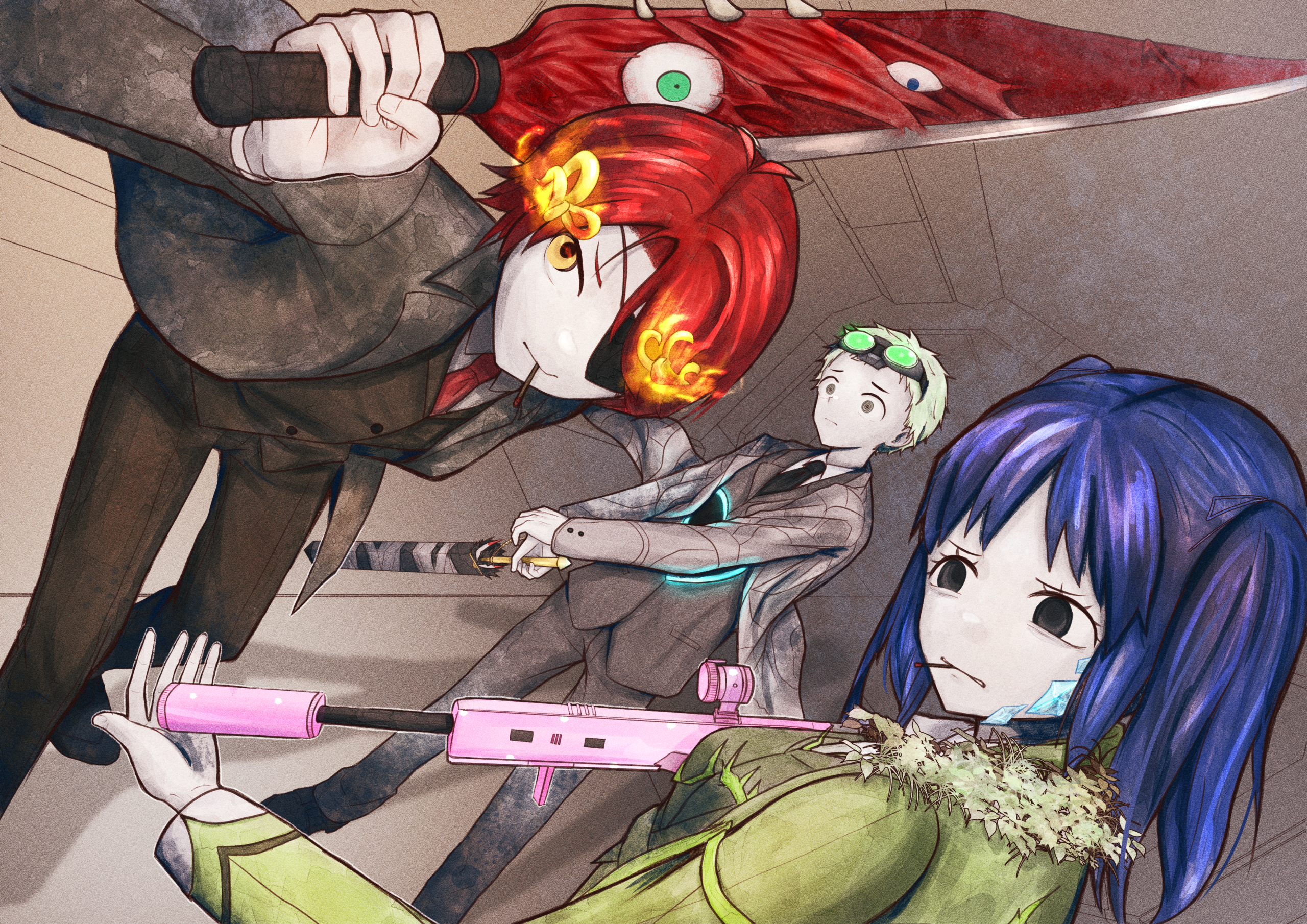 好きな職員3人